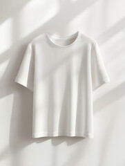  white t-shirt front view