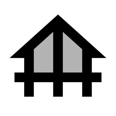 🏠 House with Gable
