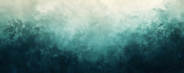 Abstract teal and green textured background creating a moody atmosphere