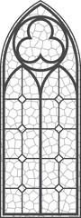 Gothic church window