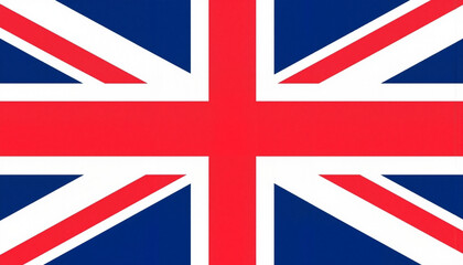 United Kingdom flag design in minimalistic style, national identity
