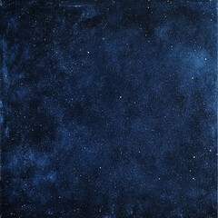 plain simple Soft medium navy blue wall background with an extremely subtle and sparse starfield effect Made with generative AI