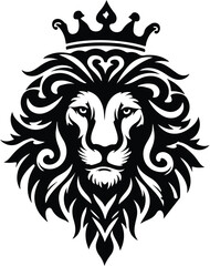Fototapeta premium Lion in the Wild - Royal and Powerful Wildlife Photography