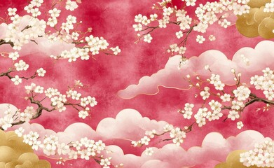 Elegant modern wedding and birthday invitation designs with abstract pink watercolor waves or alcohol ink fluid art, highlighted with gold detailing