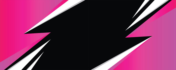 Charged abstract background with lightning bolts and jagged electrical elements and with some copy space area