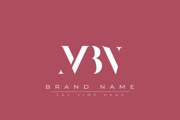 MBN abstract letter logo design. This logo is designed by three abstract letters.