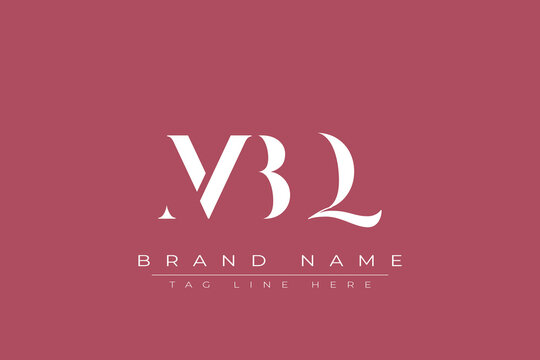 MBQ abstract letter logo design. This logo is designed by three abstract letters.