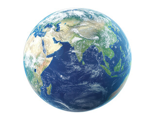 Isolated Planet Earth