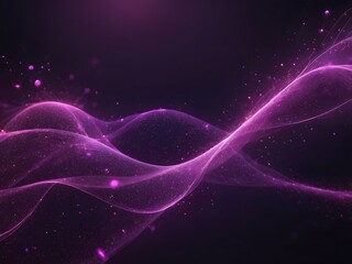 Obraz premium Abstract background of modern tech colorful waves