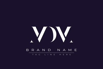 MDM abstract letter logo design. This logo is designed by three abstract letters.