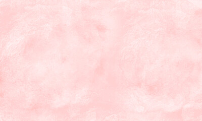 Watercolor painted background. Abstract Illustration wallpaper. Brush stroked painting. Pink ink and watercolor textures on white paper background.