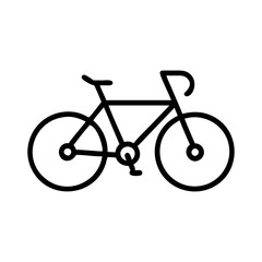 Obraz premium bicycle (23) icon, bicycle (23)flat illustration - simple vector illustration of bicycle (23), perfect for icons and logos