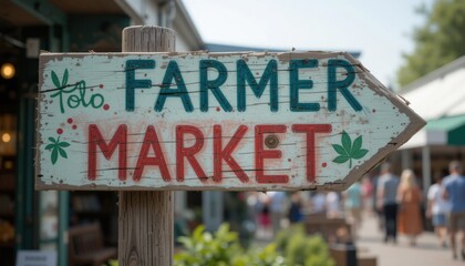Visit the vibrant farmer market experience local community outdoor market social gathering daytime fresh produce and crafts