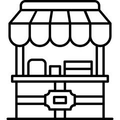 Food stall Icon