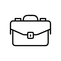 briefcase icon, briefcase flat illustration - simple vector illustration of briefcase , perfect for icons and logos