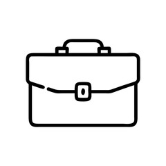 briefcase icon, briefcase flat illustration - simple vector illustration of briefcase , perfect for icons and logos