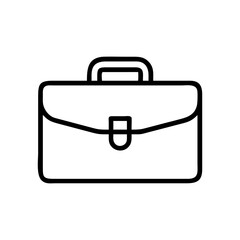 briefcase icon, briefcase flat illustration - simple vector illustration of briefcase , perfect for icons and logos