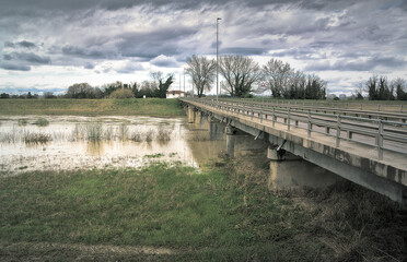 Weather criticality March 14 2025 - Ponte Villa Pianta (SS16), Santerno river (Emilia Romagna)