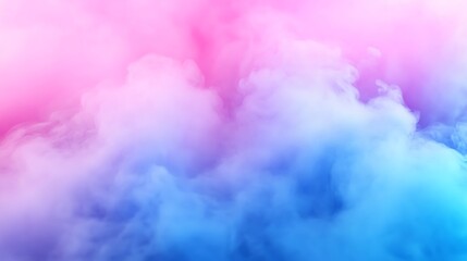 Fototapeta premium Abstract Cloud Like Formation Of Pink And Blue Hues