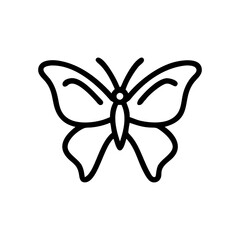 butterfly flying icon, butterfly flying flat illustration - simple vector illustration of butterfly flying , perfect for icons and logos