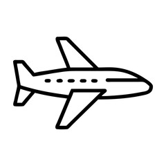 air transportation icon, air transportation flat illustration - simple vector illustration of air transportation , perfect for icons and logos