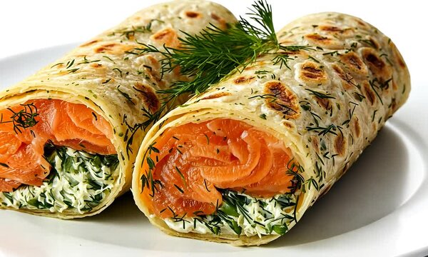traditional irish smoked salmon wraps video