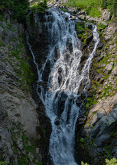 Mount Rainier national park mountain nature landscape. Waterfall landscape. Nature wildness travel....