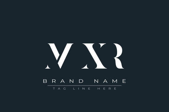 MXR abstract letter logo design. This logo is designed by three abstract letters.