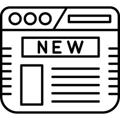 New features Icon