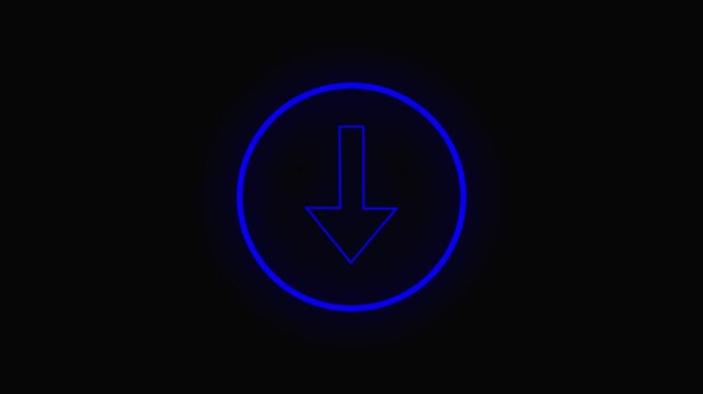 Animated
 Save to Library
 Download HD Preview
Dynamic digital Up-down cyan color arrow loading seamless loop into alfa channel Arrow Loop Animation direction concept, colorful arrow icon concept, on 