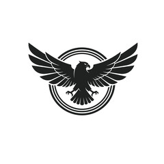 eagle with wings