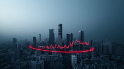 Market volatility and economic risk understanding inflation and banking sector challenges in global finance