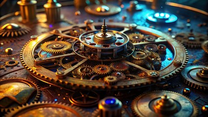 Macro Photography: Intricate Details of a Secret Scheme, Close-up Deception, Hidden Clues, Mysterious Secret, Spy Gadgets, Enigma, Secret Agent, Espionage,  Intrigue, Conspiracy, Secret Society