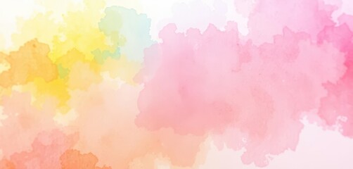 Pastel rainbow watercolor wash, soft blurred texture, smooth, gradient