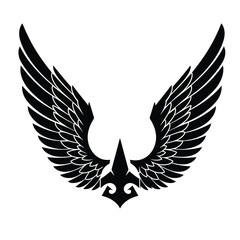 eagle with wings