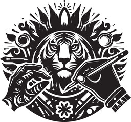 Majestic Tiger in the Wild - Stunning Wildlife Photography