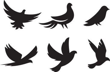 Bird vector, bird, animal, sparrow, feather, flying, animals, wildlife, wild, wing, duck vector set