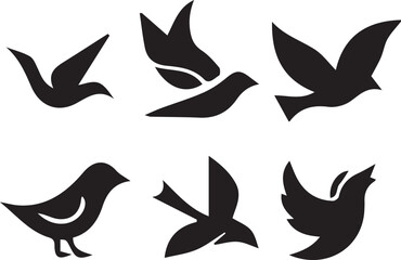 Bird vector, bird, animal, sparrow, feather, flying, animals, wildlife, wild, wing, duck vector set