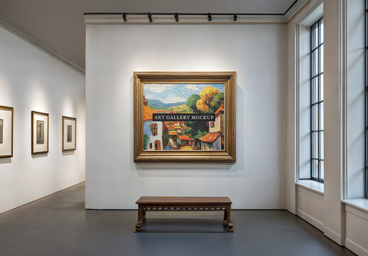 Art Gallery Mockup 43
