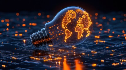 Global Illumination: A World Inside a Lightbulb