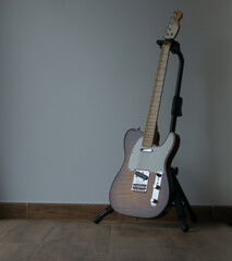 electric guitar in the room