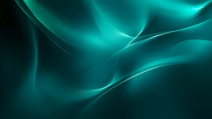 Abstract Teal Swirling Light Background