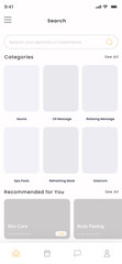 Massage and Wellness App, Relaxation App, Beauty Spa App, Therapy Booking App, Self-care App, Body Treatment App, Holistic Healing App, Stress Relief App, Pampering App, Health & Wellness App