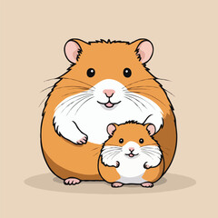 Hamster Mother's Day Hug
