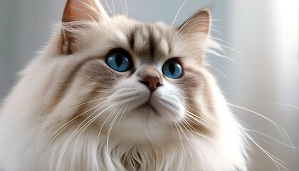Cat with Blue Eyes.