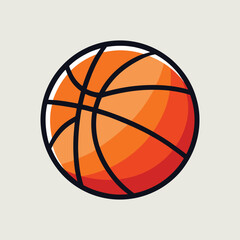Basketball clip art design