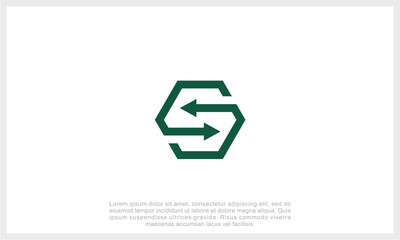 Letter S Logo Template Design Vector Illustration	
