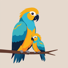 Parrot Mother's Day Pair
