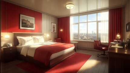 A boutique hotel launch with luxurious and uniquely themed rooms.