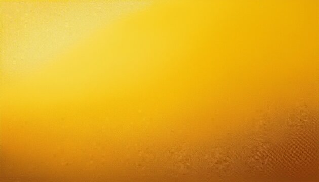 Yellow background, yellow gradient abstract backdrop, copy space, grainy texture, wide banner design